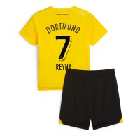 Maglie da calcio Borussia Dortmund Giovanni Reyna #7 Prima Maglia Bambino 2023-24 Manica Corta (+ Pantaloni corti)
